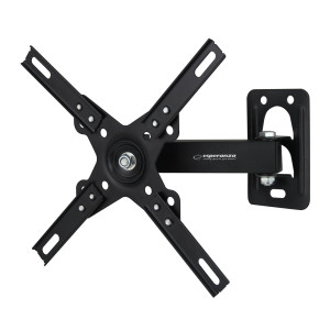 Suport TV de perete Esperanza HORUS ERW011 pentru 12-50", Sarcină maximă 20kg, VESA 75x75-200x200mm, Distanța TV față de perete: 55-220mm, Reglaj înclinare până Suport TV de perete Esperanza HORUS ERW011 pentru 12-50", Sarcină maximă 20kg, VESA 75x75-200x200mm, Distanța TV față de perete: 55-220mm, Reglaj înclinare până