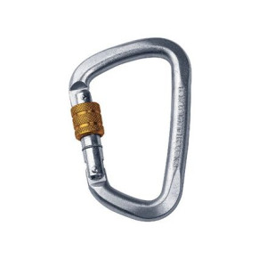Карабин Singing Rock D Carabiner Steel Lock Screw Карабин Singing Rock D Carabiner Steel Lock Screw