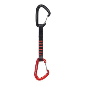 Buclă cu carabiniere Black Diamond HotWire Quickdraw 10 cm Buclă cu carabiniere Black Diamond HotWire Quickdraw 10 cm