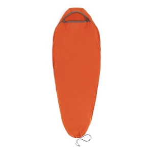 Вкладыш в спальный мешок STS Reactor Fleece Liner Mummy w/ Drawcord Picante Red Вкладыш в спальный мешок STS Reactor Fleece Liner Mummy w/ Drawcord Picante Red