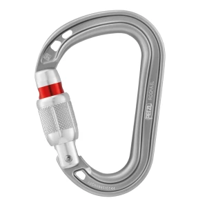 Carabinieră Petzl Rocha Screw Lock gray