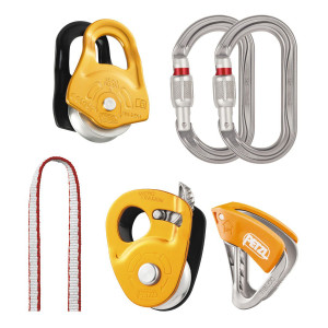Set pentru salvare din crevasă Petzl CREVASSE RESCUE KIT
