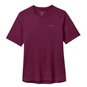 Tricou termic Rab Force Tee Wmn mulberry (Mărime: M) Tricou termic Rab Force Tee Wmn mulberry (Mărime: M)