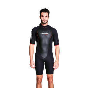 Costum de neopren pentru bărbați Cressi-Sub Altum 3mm Shorty Wetsuit (Mărime: M)