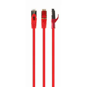 S/FTP Cat. 6A Low Smoke Zero Halogen (LSZH) jacketpatch cord, 5m, Red S/FTP Cat. 6A Low Smoke Zero Halogen (LSZH) jacketpatch cord, 5m, Red