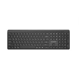 Беспроводная клавиатура Gembird KB-WPS-03-CYRL, Black Беспроводная клавиатура Gembird KB-WPS-03-CYRL, Black