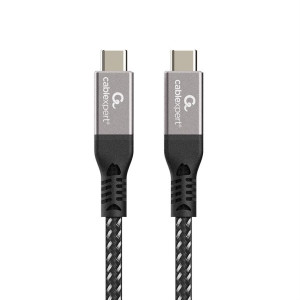 Gembird Premium USB4 Type-C charging and data cable, 40 Gbps, 240 W, 1.5 m Gembird Premium USB4 Type-C charging and data cable, 40 Gbps, 240 W, 1.5 m