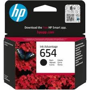 HP 654 (7FP39UE) Black Original Ink Advantage, 400 pages, for HP HP DeskJet Ink Advantage 2976, 4300, 6575 HP 654 (7FP39UE) Black Original Ink Advantage, 400 pages, for HP HP DeskJet Ink Advantage 2976, 4300, 6575