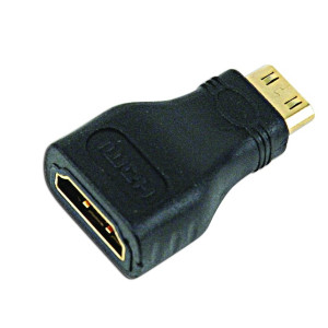 Adaptor Gembird A-HDMI-FC, HDMI female to Mini-HDMI (C-type) male Adaptor Gembird A-HDMI-FC, HDMI female to Mini-HDMI (C-type) male