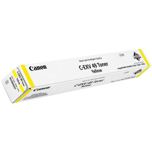 Toner Canon C-EXV49 Yellow, (463g/appr. 19000 pages 10%) for Canon iRC33xx,35xx Toner Canon C-EXV49 Yellow, (463g/appr. 19000 pages 10%) for Canon iRC33xx,35xx