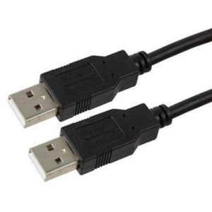 Cable USB2.0 - 1.8m - Cablexpert CCP-USB2-AMAM-6, 1.8 m, USB 2.0 A-plug to A-plug, Black Cable USB2.0 - 1.8m - Cablexpert CCP-USB2-AMAM-6, 1.8 m, USB 2.0 A-plug to A-plug, Black