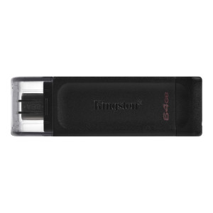 Флеш-накопитель USB-С Kingston DataTraveler 70 / 64ГБ / 80 MByte/s Флеш-накопитель USB-С Kingston DataTraveler 70 / 64ГБ / 80 MByte/s