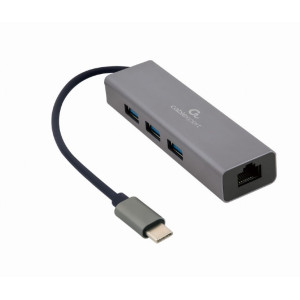 USB-C / Gigabit Ethernet Adapter / Gembird A-CMU3-LAN-01 USB-C / Gigabit Ethernet Adapter / Gembird A-CMU3-LAN-01