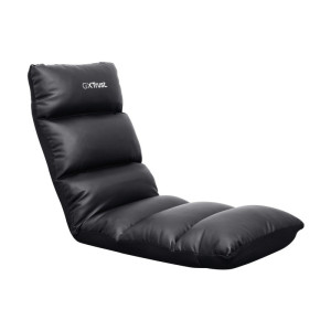 Trust FOLDABLE gaming floor chair GXT 718 RAYZEE - Black, PU leather, Adjustable back rest angle 0-90, height user 100-195 cm, up to 125kg Trust FOLDABLE gaming floor chair GXT 718 RAYZEE - Black, PU leather, Adjustable back rest angle 0-90, height user 100-195 cm, up to 125kg