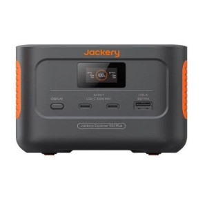Mini centrala portabila Jackery Explorer 100 Plus / Capacity: 99Wh/31000mAh 3.2V / AC Output: 128W total / Black-Orange Mini centrala portabila Jackery Explorer 100 Plus / Capacity: 99Wh/31000mAh 3.2V / AC Output: 128W total / Black-Orange