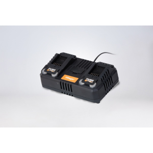 Incarcator dublu baterii FUSE 18V 2x4.5A Incarcator dublu baterii FUSE 18V 2x4.5A
