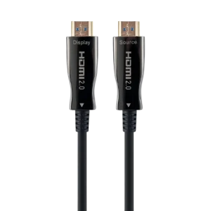 Видеокабель Cablexpert CCBP-HDMI-AOC-50M-02, HDMI (M) - HDMI (M), 50 м, Чёрный Видеокабель Cablexpert CCBP-HDMI-AOC-50M-02, HDMI (M) - HDMI (M), 50 м, Чёрный