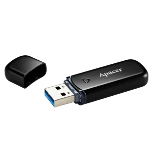 Memorie USB Apacer AH355, 128GB, Negru Memorie USB Apacer AH355, 128GB, Negru