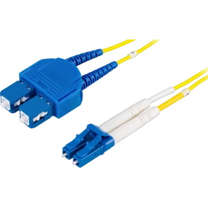 Патч-корд APC Electronic SC-LC-3S, 3м, Жёлтый Патч-корд APC Electronic SC-LC-3S, 3м, Жёлтый