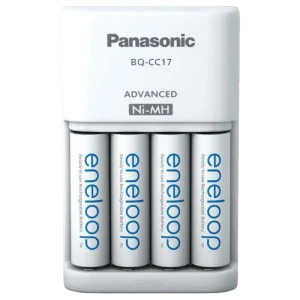 Încărcător Acumulatori Panasonic K-KJ17MCD40E, Alb Încărcător Acumulatori Panasonic K-KJ17MCD40E, Alb