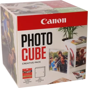 Hârtie fotografică Canon PP-201, 5X5", Photo Cube, 13x13 cm Hârtie fotografică Canon PP-201, 5X5", Photo Cube, 13x13 cm