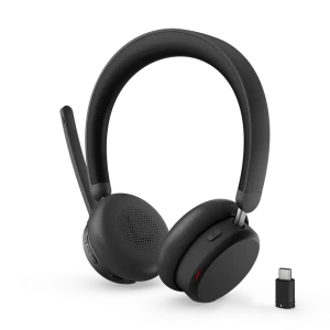 Гарнитура для компьютера Lenovo 6550 USB-C, Беспроводной, Чёрный Гарнитура для компьютера Lenovo 6550 USB-C, Беспроводной, Чёрный