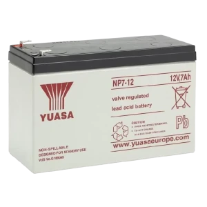 Sursă de alimentare neîntreruptibilă Yuasa NP7-12, 12V 7 Sursă de alimentare neîntreruptibilă Yuasa NP7-12, 12V 7