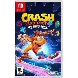 ActiVision Crash Bandicoot 4: It’s About Time, Acțiune și aventură, Nintendo Switch, Cartridge ActiVision Crash Bandicoot 4: It’s About Time, Acțiune și aventură, Nintendo Switch, Cartridge
