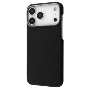 Husă Proove Carbon Slim with MagSafe pentru Apple iPhone 17 Pro Max, Negru Husă Proove Carbon Slim with MagSafe pentru Apple iPhone 17 Pro Max, Negru