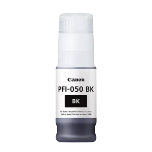 Контейнер с чернилами Canon PFI-050 BK, 70мл, Чёрный Контейнер с чернилами Canon PFI-050 BK, 70мл, Чёрный