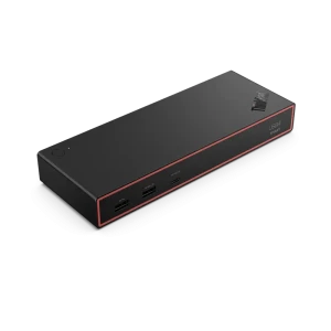 Stație Docking Lenovo ThinkPad USB4 Smart Dock 5500, Negru Stație Docking Lenovo ThinkPad USB4 Smart Dock 5500, Negru