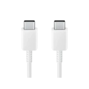 Кабель для зарядки и синхронизации Samsung USB-C to USB-C Cable 5A, USB Type-C/USB Type-C, 1,8м, Белый Кабель для зарядки и синхронизации Samsung USB-C to USB-C Cable 5A, USB Type-C/USB Type-C, 1,8м, Белый