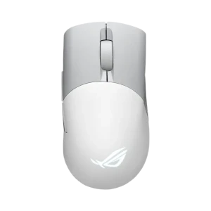 Gaming Mouse ASUS ROG Keris Wireless AimPoint, Alb/Gri Gaming Mouse ASUS ROG Keris Wireless AimPoint, Alb/Gri