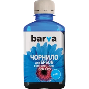 Recipient de cerneală Barva PN-EL100N, 180ml, Cyan Recipient de cerneală Barva PN-EL100N, 180ml, Cyan