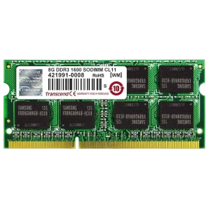 Оперативная память Transcend TS1GSK64V6H, DDR3 SDRAM, 1600 МГц, 8Гб Оперативная память Transcend TS1GSK64V6H, DDR3 SDRAM, 1600 МГц, 8Гб