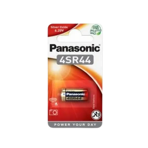 Батарейки Panasonic 4SR-44EL, SR44 , 160 мА·ч, 1 шт. Батарейки Panasonic 4SR-44EL, SR44 , 160 мА·ч, 1 шт.