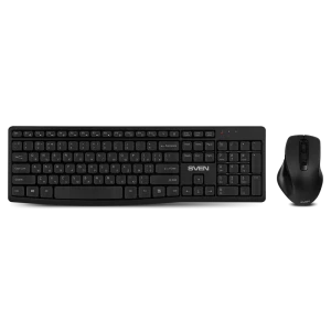 Set Tastatură + Mouse SVEN C3500W, Fără fir, Negru Set Tastatură + Mouse SVEN C3500W, Fără fir, Negru