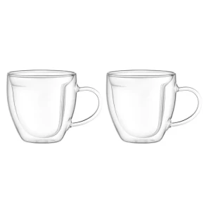Glass cups Ardesto 250ml 2pcs, AR2625BHL Glass cups Ardesto 250ml 2pcs, AR2625BHL