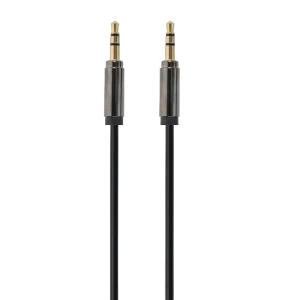 Аудиокабель Cablexpert CCAP-444-1M, 3.5mm 3-pin (M) - 3.5mm 3-pin (M), 1м, Чёрный Аудиокабель Cablexpert CCAP-444-1M, 3.5mm 3-pin (M) - 3.5mm 3-pin (M), 1м, Чёрный