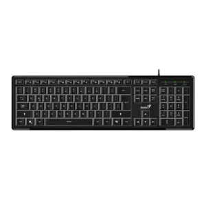 Tastatură Genius SlimStar 820, Cu fir, Negru Tastatură Genius SlimStar 820, Cu fir, Negru