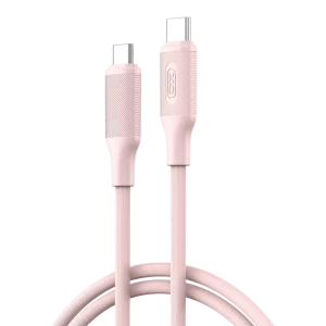 Cablu încărcare și sincronizare XO NB-Q265B, USB Type-C/USB Type-C, 1m, Roz Cablu încărcare și sincronizare XO NB-Q265B, USB Type-C/USB Type-C, 1m, Roz