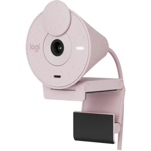 Camera Logitech BRIO 300, 1080p/30fps, FoV 70°, 2MP, Fixed Focus, Shutter, 1.5m, Type C, Rose Camera Logitech BRIO 300, 1080p/30fps, FoV 70°, 2MP, Fixed Focus, Shutter, 1.5m, Type C, Rose