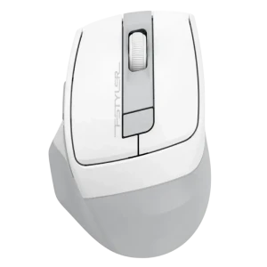 Wireless Mouse A4Tech FG35CS Plus, Fstyler 2.4G Rechargeable With Silent Button , White Wireless Mouse A4Tech FG35CS Plus, Fstyler 2.4G Rechargeable With Silent Button , White