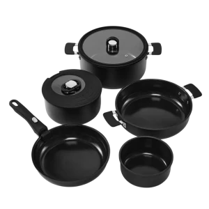 Set de vase RESTO 95800, Negru Set de vase RESTO 95800, Negru