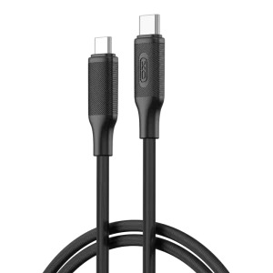Cablu încărcare și sincronizare XO NB-Q265B, USB Type-C/USB Type-C, 1m, Negru Cablu încărcare și sincronizare XO NB-Q265B, USB Type-C/USB Type-C, 1m, Negru