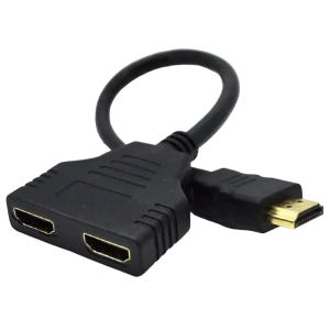 Видеоадаптер Cablexpert DSP-2PH4-04, HDMI (M) - , 0,1м, Чёрный Видеоадаптер Cablexpert DSP-2PH4-04, HDMI (M) - , 0,1м, Чёрный