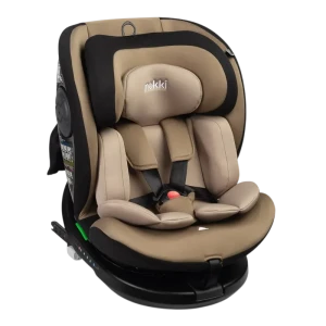 Scaun auto Caretero Mokki i-Size, Grupa 0+/1/2/3 (0-36 kg), Bej