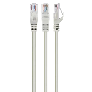 Патч-корд Cablexpert PP6U-3M, Cat6 UTP, 3м, Серый Патч-корд Cablexpert PP6U-3M, Cat6 UTP, 3м, Серый
