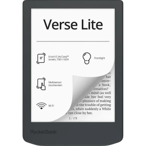 Электронная книга PocketBook 619 Verse Lite, Серый Электронная книга PocketBook 619 Verse Lite, Серый
