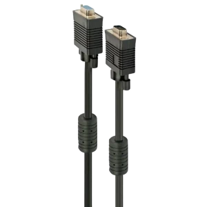 Cablu Video Cablexpert CC-PPVGAX-10M-B, VGA D-Sub (M) - VGA D-Sub (M), 10m, Negru Cablu Video Cablexpert CC-PPVGAX-10M-B, VGA D-Sub (M) - VGA D-Sub (M), 10m, Negru